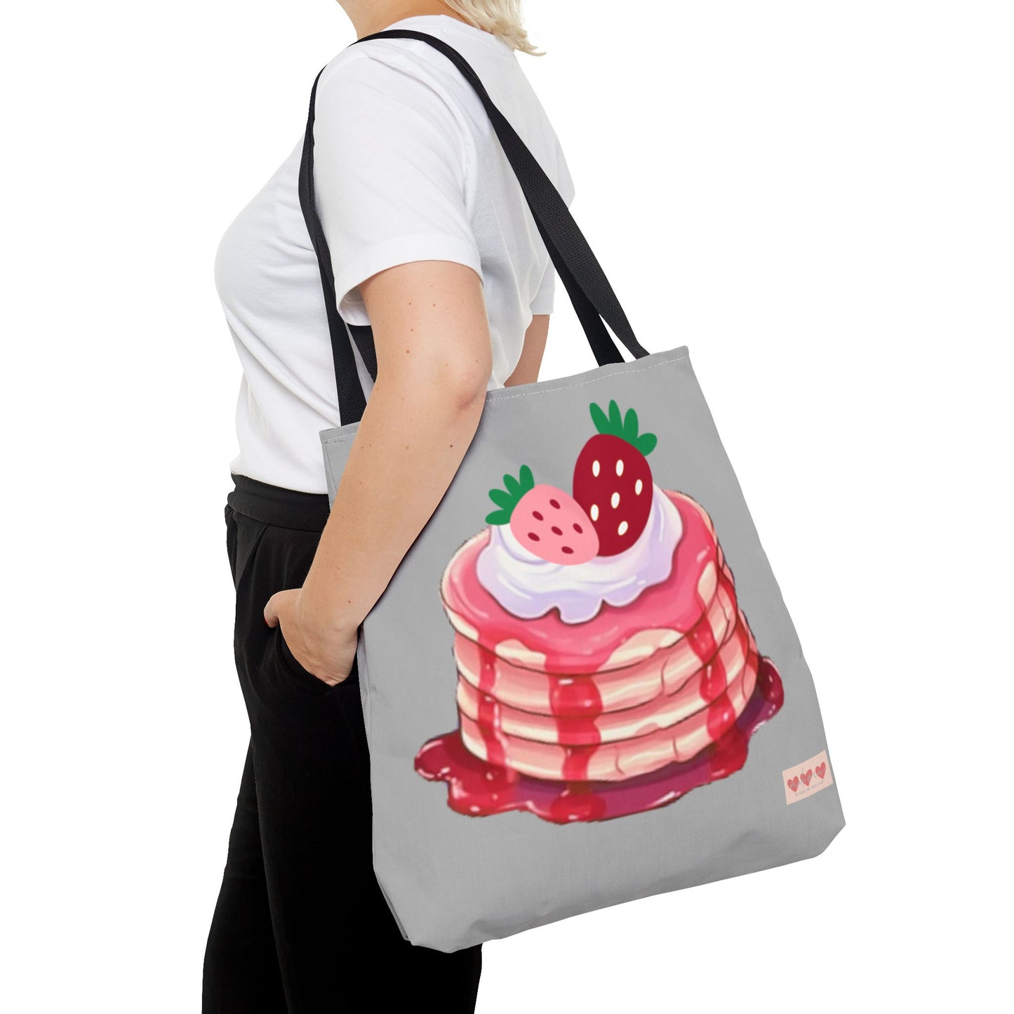 Strawberry Happiness Tote Bag | Perfect Gift for Mother’s Day & Summer Vibes