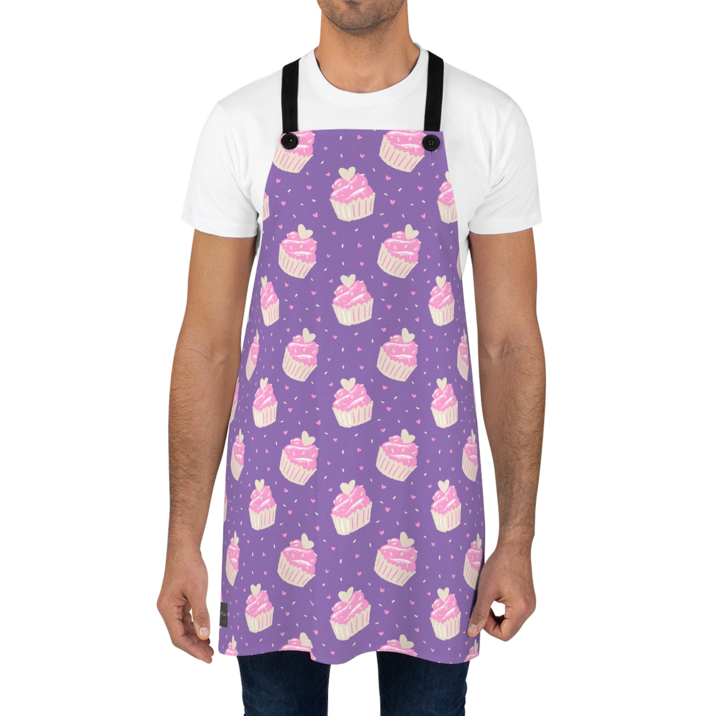 Cute Cupcake Pattern Apron - Perfect for Bakers & Gift Giving