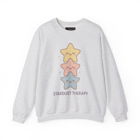 Stardust Therapy Crewneck Sweatshirt - Cozy Sweatshirt for Relaxation