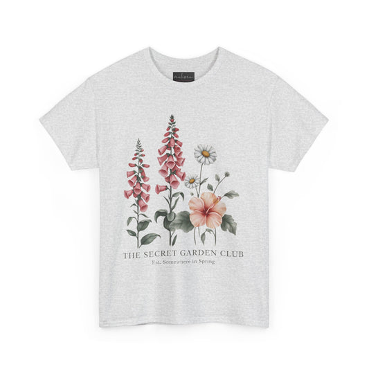 Floral Garden Club Tee | Nature Lovers, Gift for Gardeners, Spring Fashion, Casual Wear, Eco-Friendly Apparel