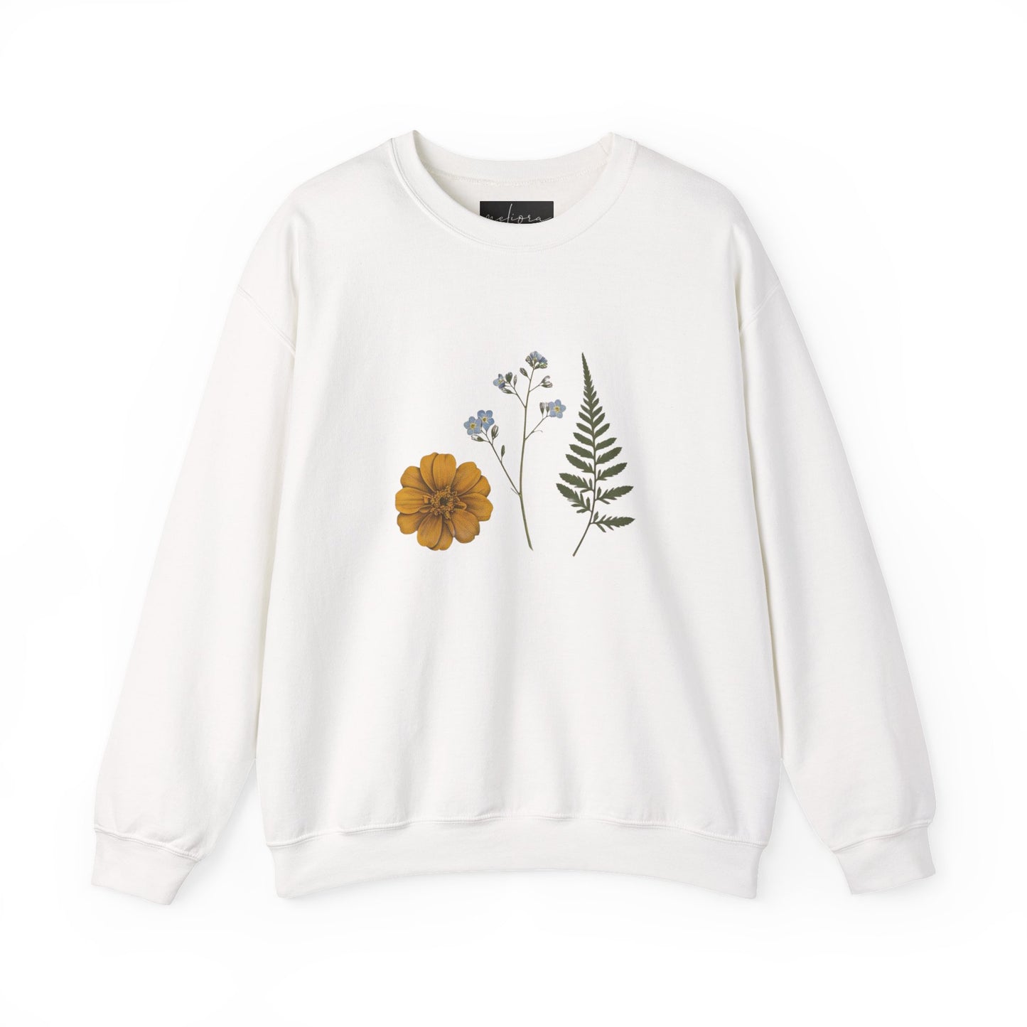 Floral Nature Crewneck Sweatshirt - Cozy Unisex Sweatshirt for Spring, Plant Lover Gift, Casual Outfit, Everyday Wear
