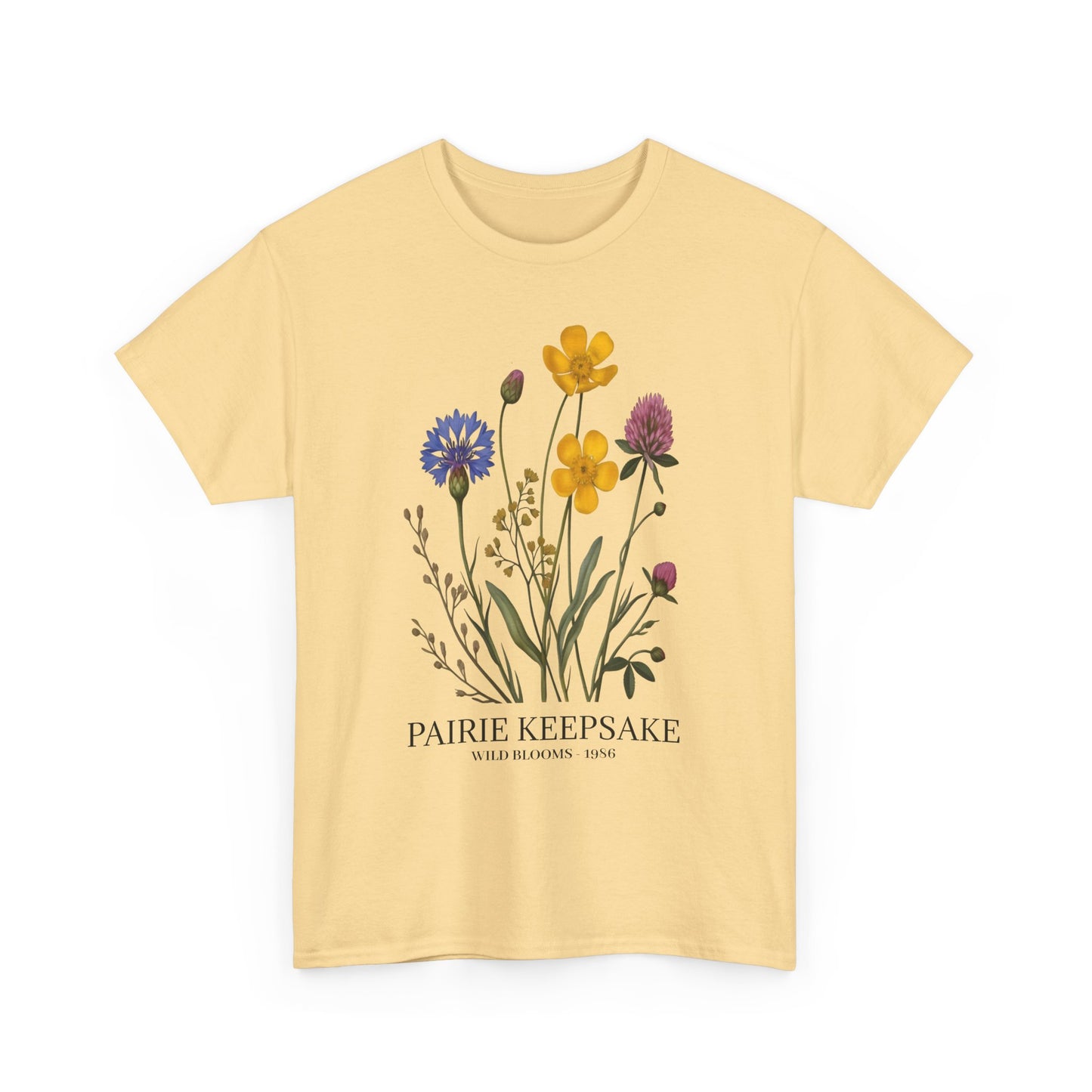 Floral Keepsake Tee, Unisex T-Shirt, Nature Lover Gift, Floral Print Apparel, Casual Wear, Botanical Tee