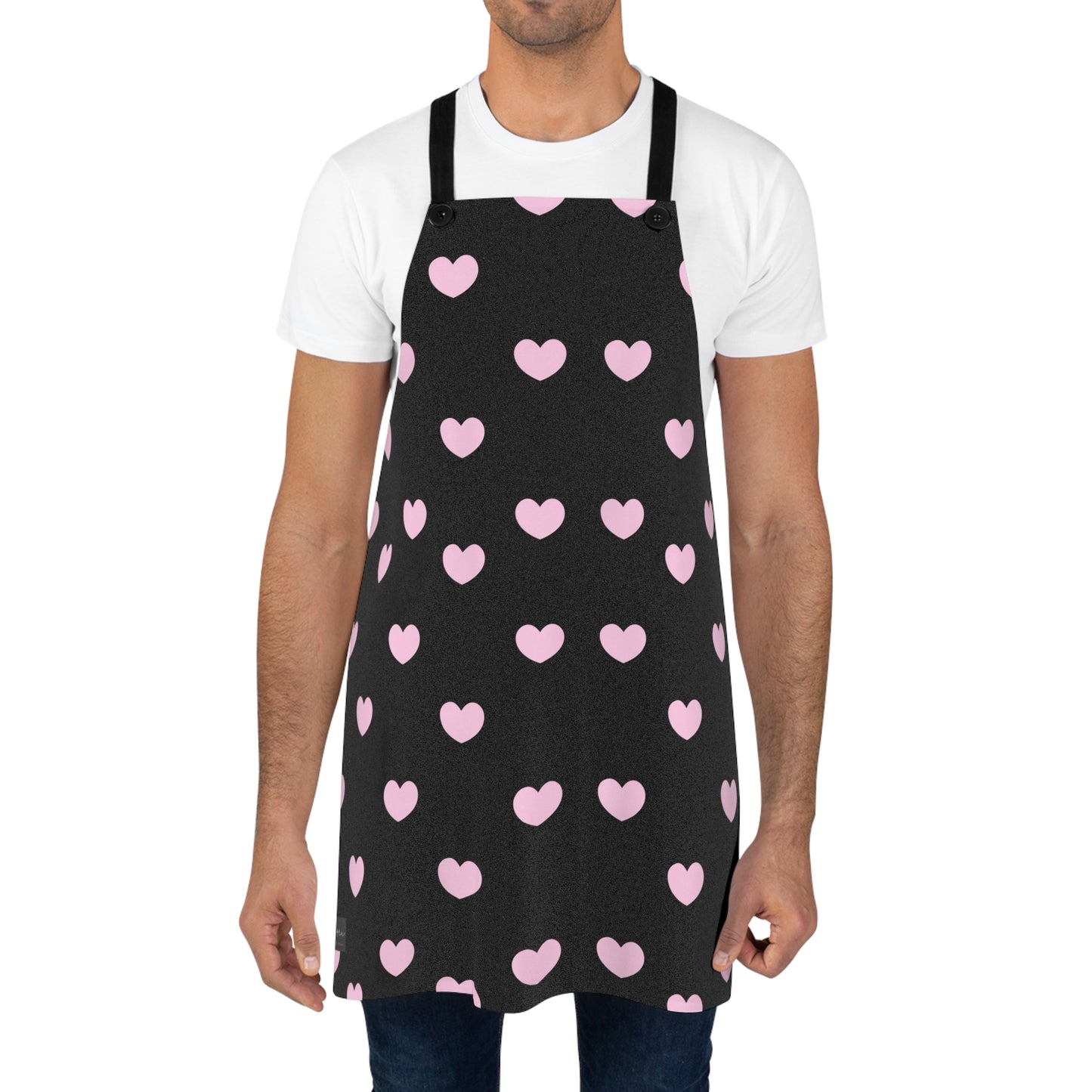 Heart Print Apron - Cute Cooking Apparel for Home Chefs and Gift Ideas