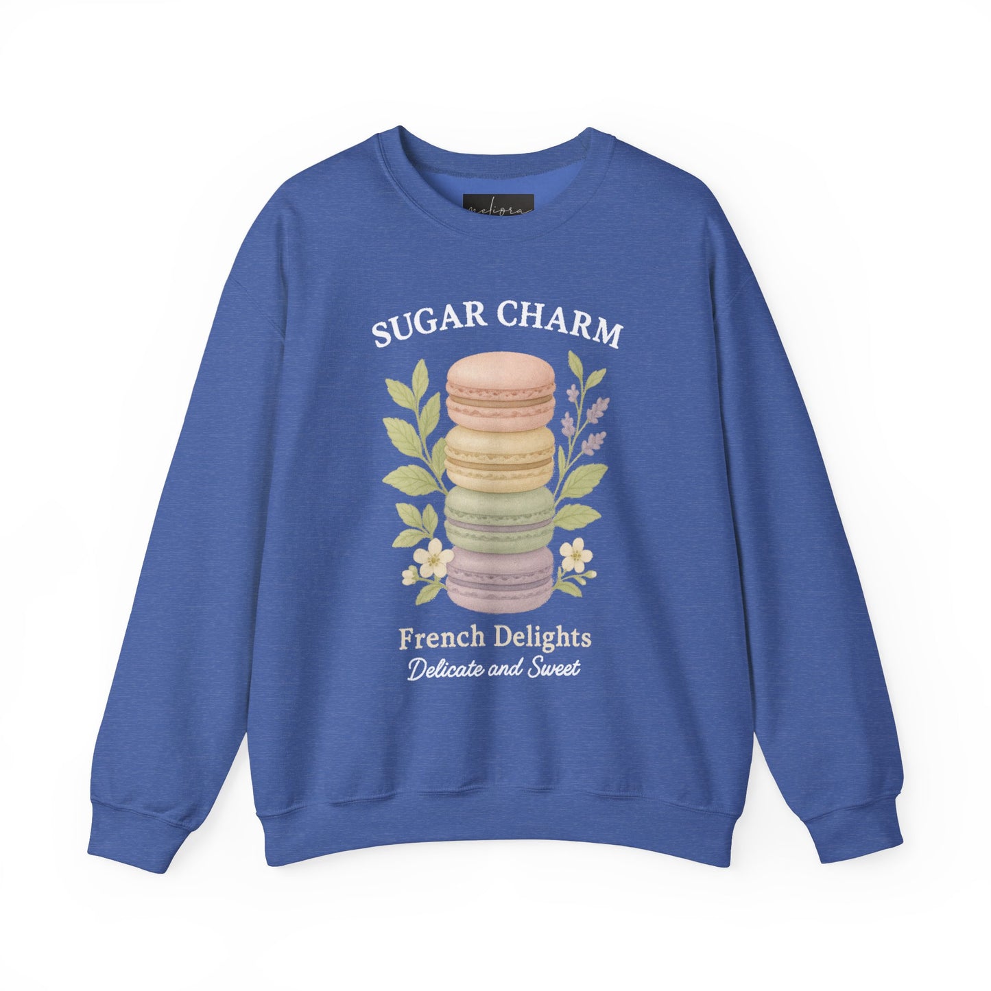 سويت شيرت ماكارون من Sugar Charm - رقبة دائرية من Heavy Blend™