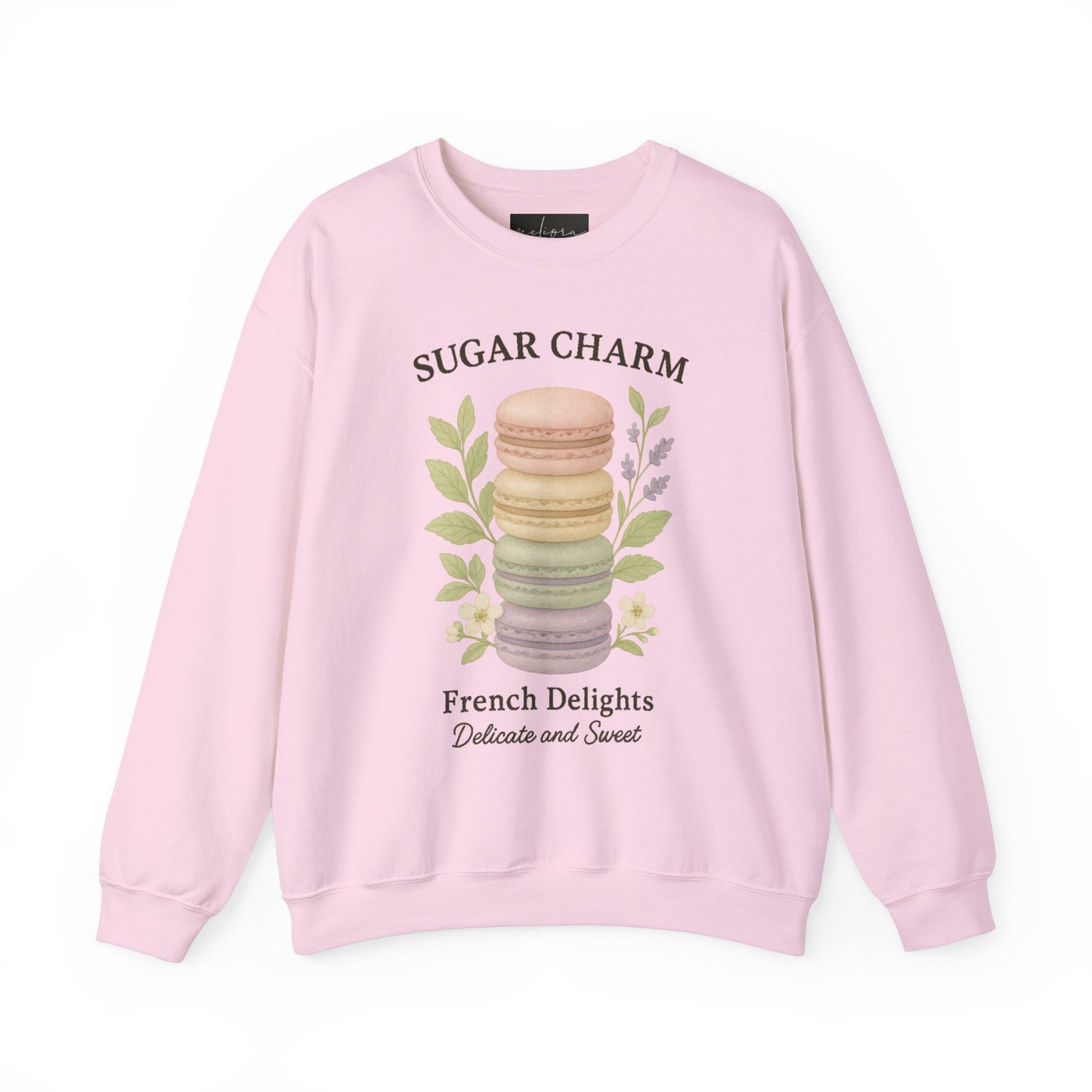 سويت شيرت ماكارون من Sugar Charm - رقبة دائرية من Heavy Blend™