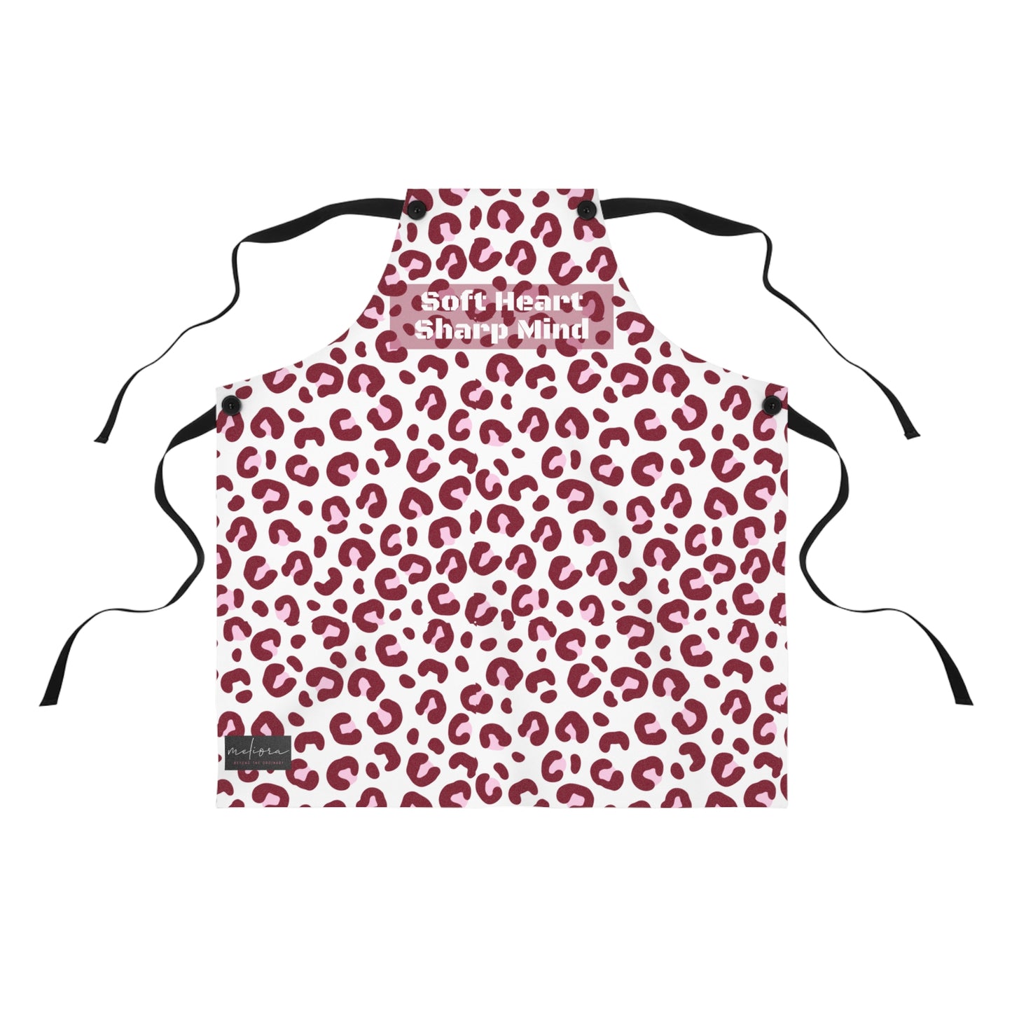 Chic Leopard Print Apron for Stylish Cooking