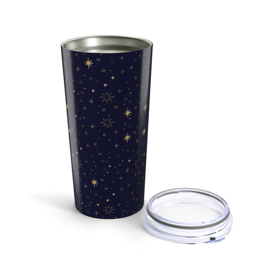 Starry Night 20oz Tumbler, Great for Travel, Gift for Stargazers, Holiday Cheer, Insulated Drinkware, Winter Accessories