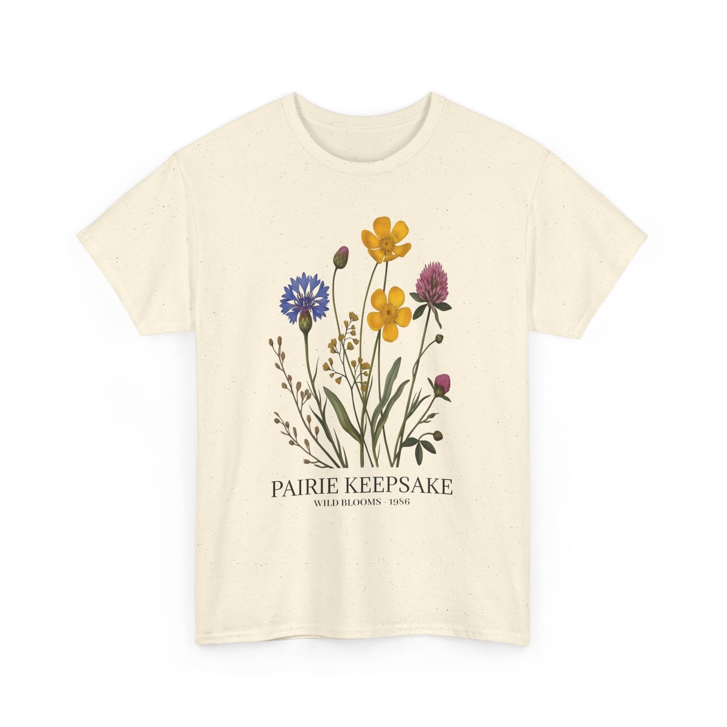 Floral Keepsake Tee, Unisex T-Shirt, Nature Lover Gift, Floral Print Apparel, Casual Wear, Botanical Tee