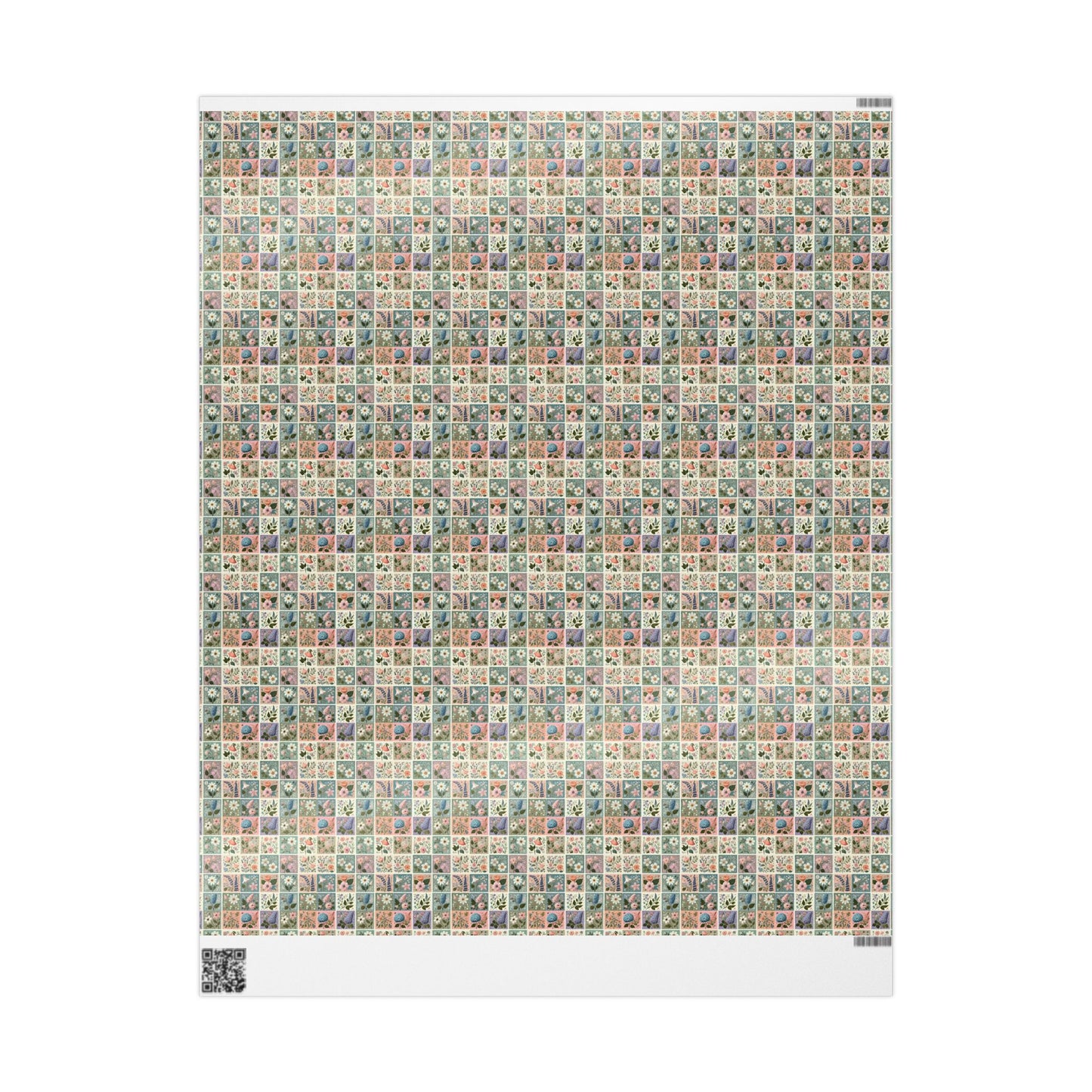 Charming Floral Wrapping Paper, Gift Wrap for Special Occasions, Birthday, Wedding, Holiday, Eco-Friendly Gift Wrapping