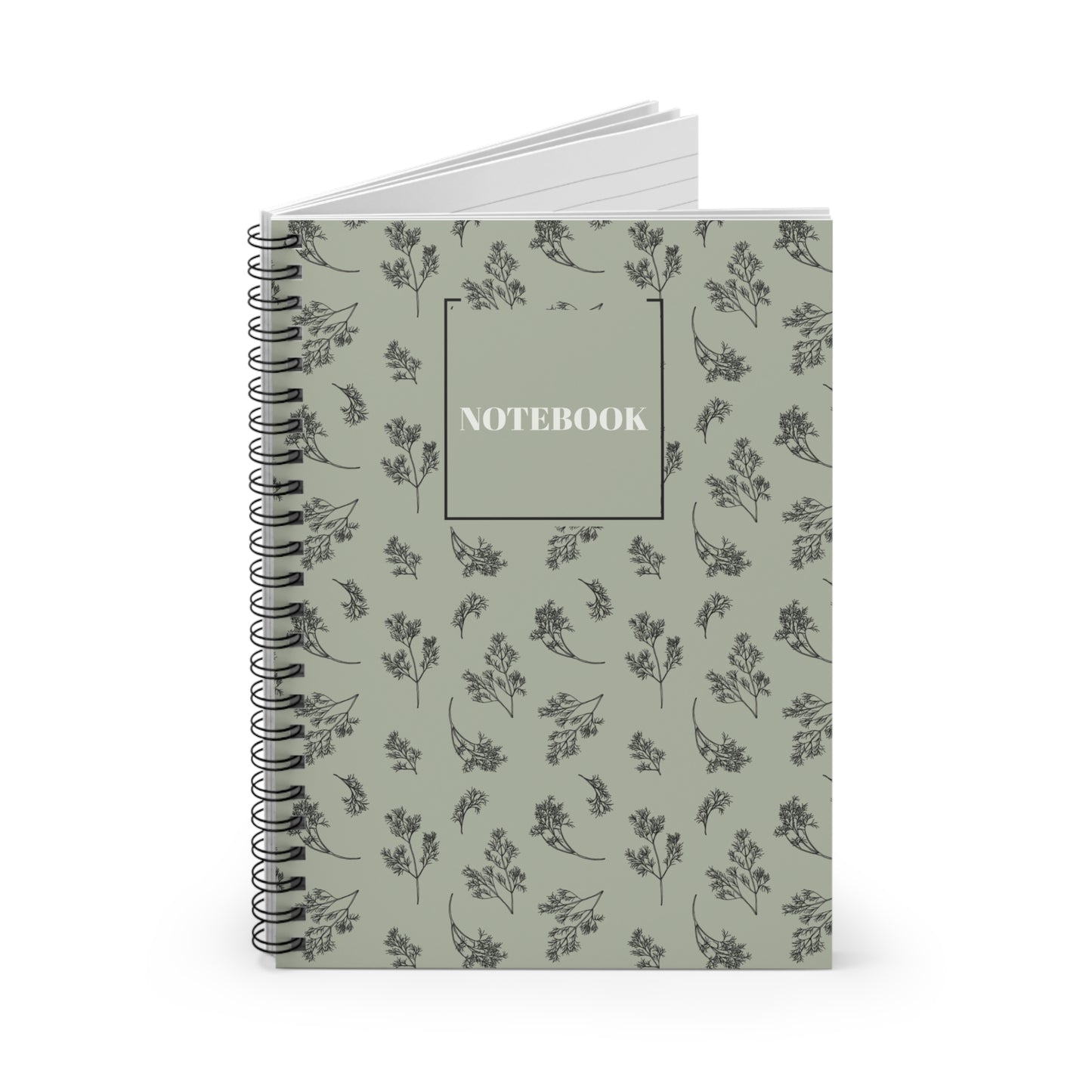 Elegant Floral Spiral Notebook - Perfect for Notes & Journaling