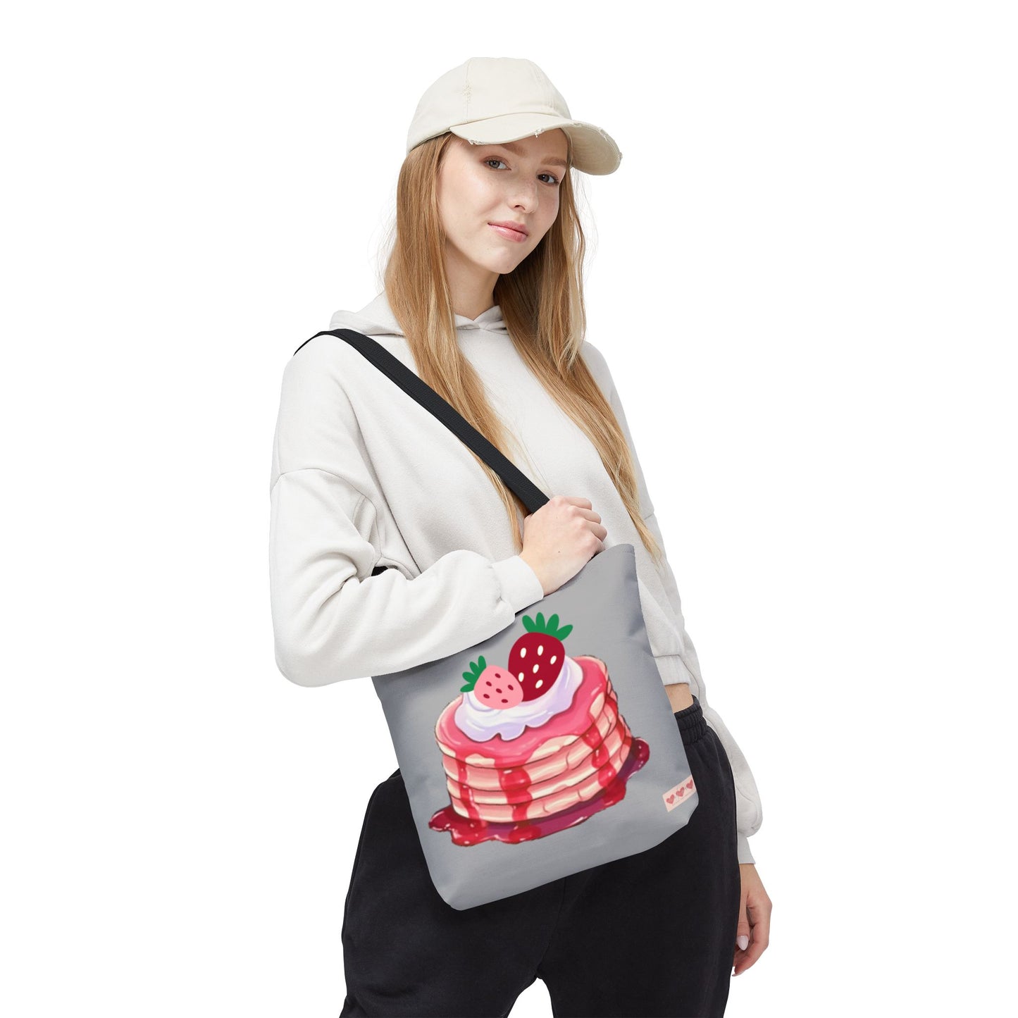 Strawberry Happiness Tote Bag | Perfect Gift for Mother’s Day & Summer Vibes