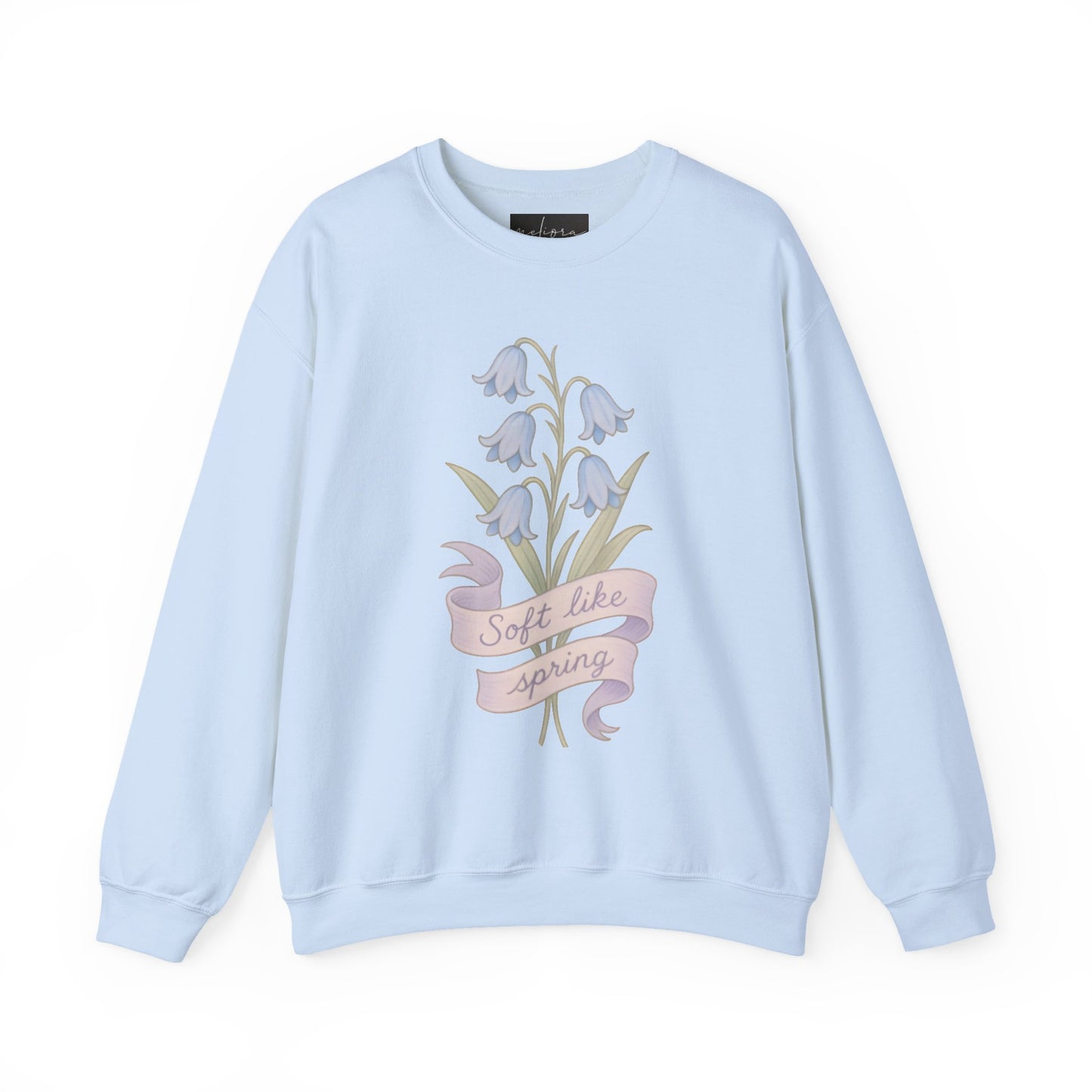 Bluebell flowers- Soft Like Spring Crewneck Sweatshirt | Floral Sweatshirt