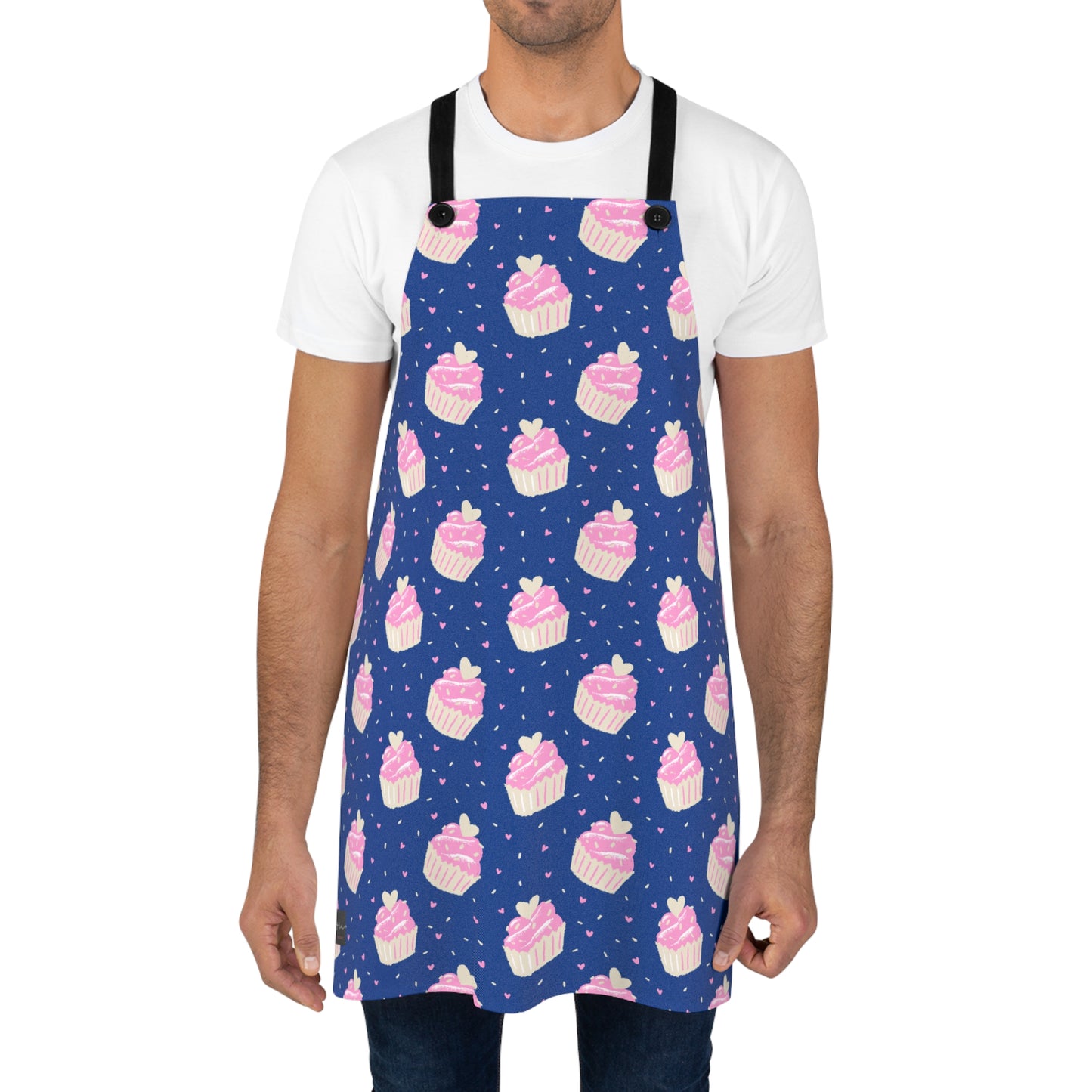 Cute Cupcake Pattern Apron - Perfect for Bakers & Gift Giving