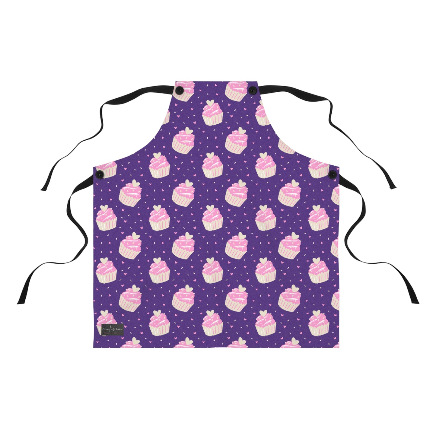 Cute Cupcake Pattern Apron - Perfect for Bakers & Gift Giving