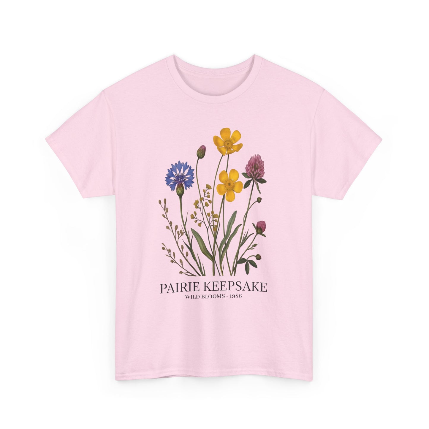 Floral Keepsake Tee, Unisex T-Shirt, Nature Lover Gift, Floral Print Apparel, Casual Wear, Botanical Tee
