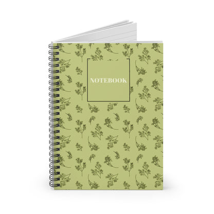 Elegant Floral Spiral Notebook - Perfect for Notes & Journaling
