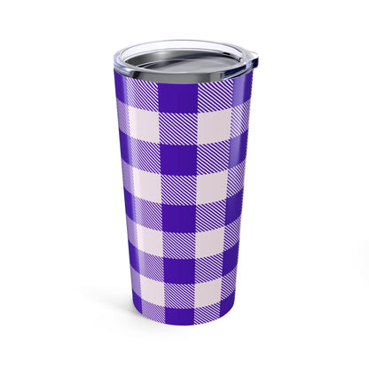 Purple Plaid 20oz Tumbler, Stylish Travel Mug, Insulated Coffee Cup, Perfect Gift for Home & Outdoors, Picnic & Party Essential, [...]