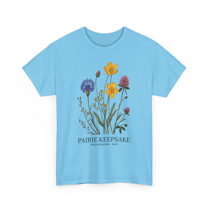 Floral Keepsake Tee, Unisex T-Shirt, Nature Lover Gift, Floral Print Apparel, Casual Wear, Botanical Tee