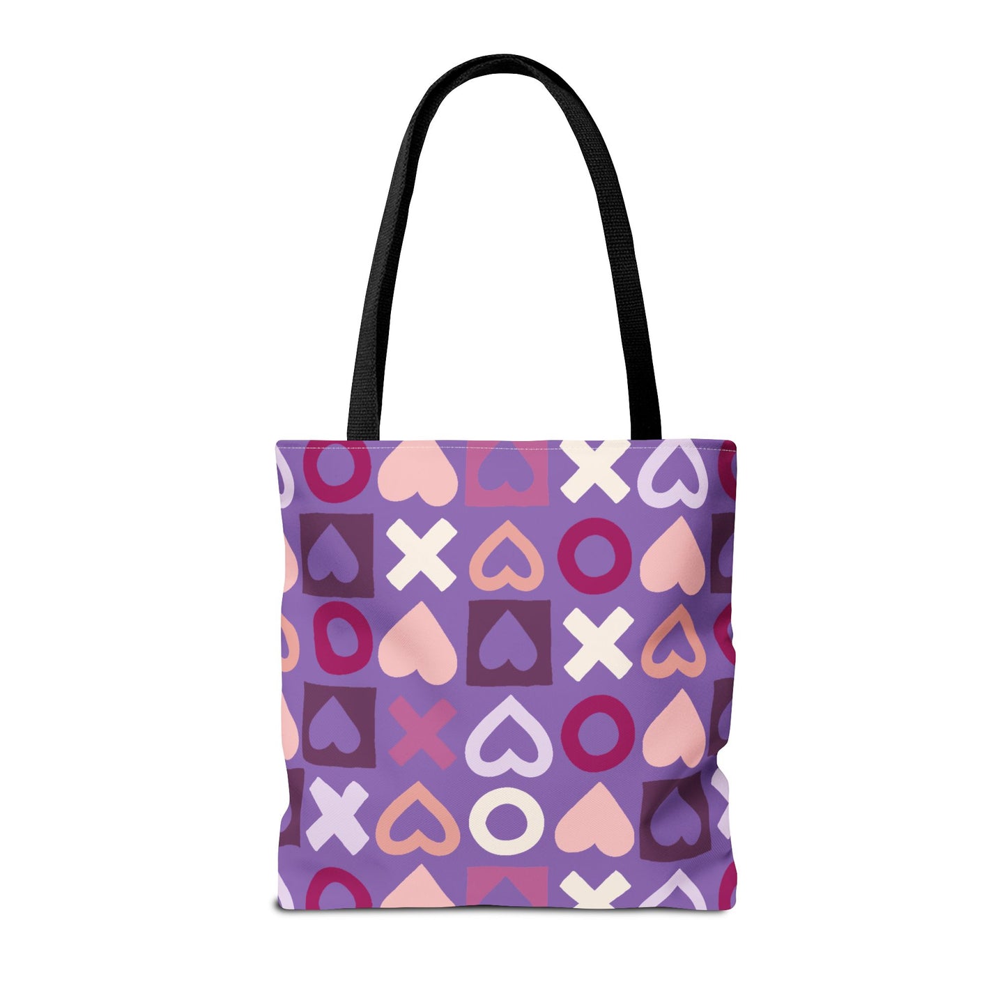 Mother's Day Heart Pattern Tote Bag - Stylish and Practical