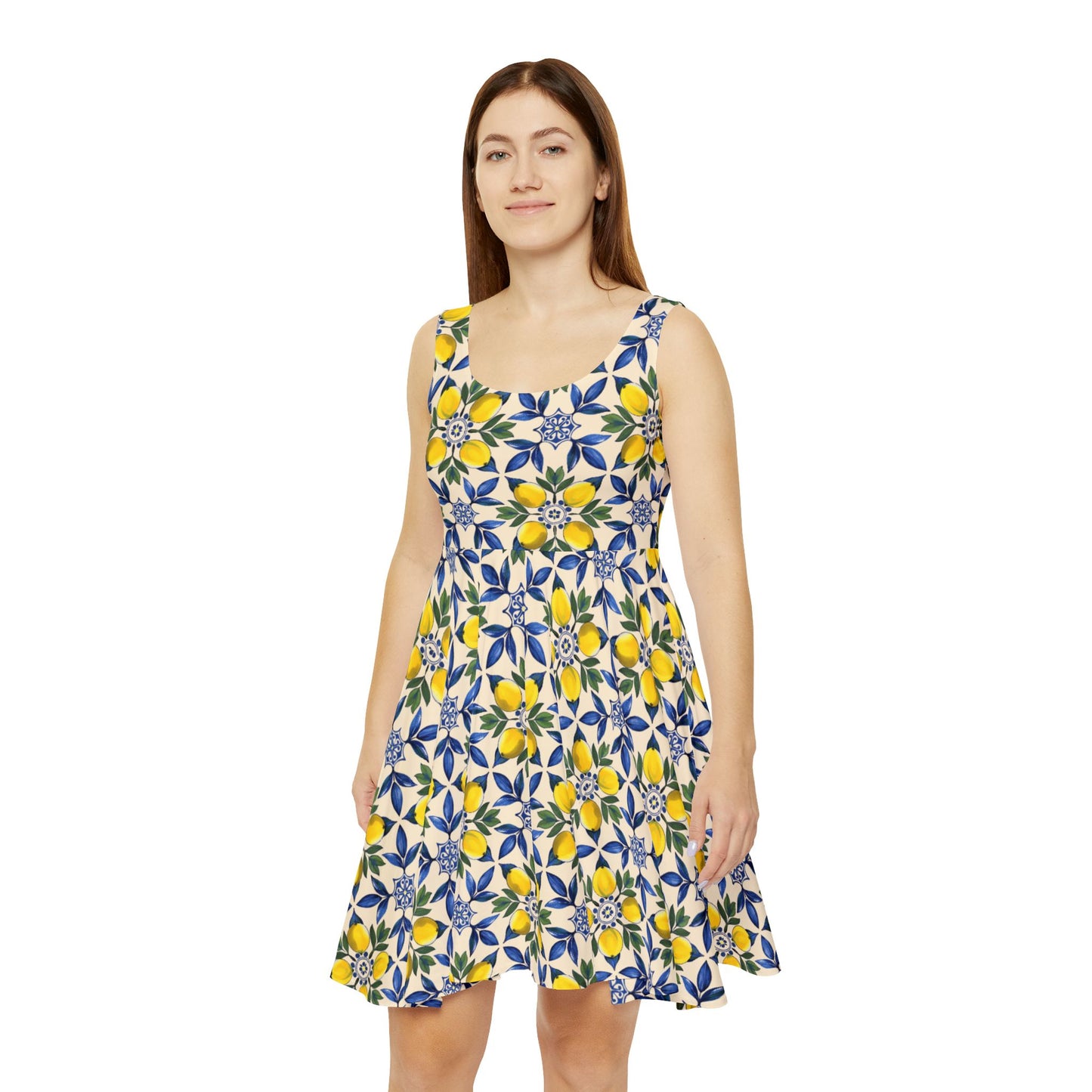 Sunshine Floral Skater Dress for Women - Perfect Summer Style