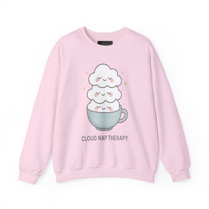 سويت شيرت Cloud Nap Therapy بياقة دائرية