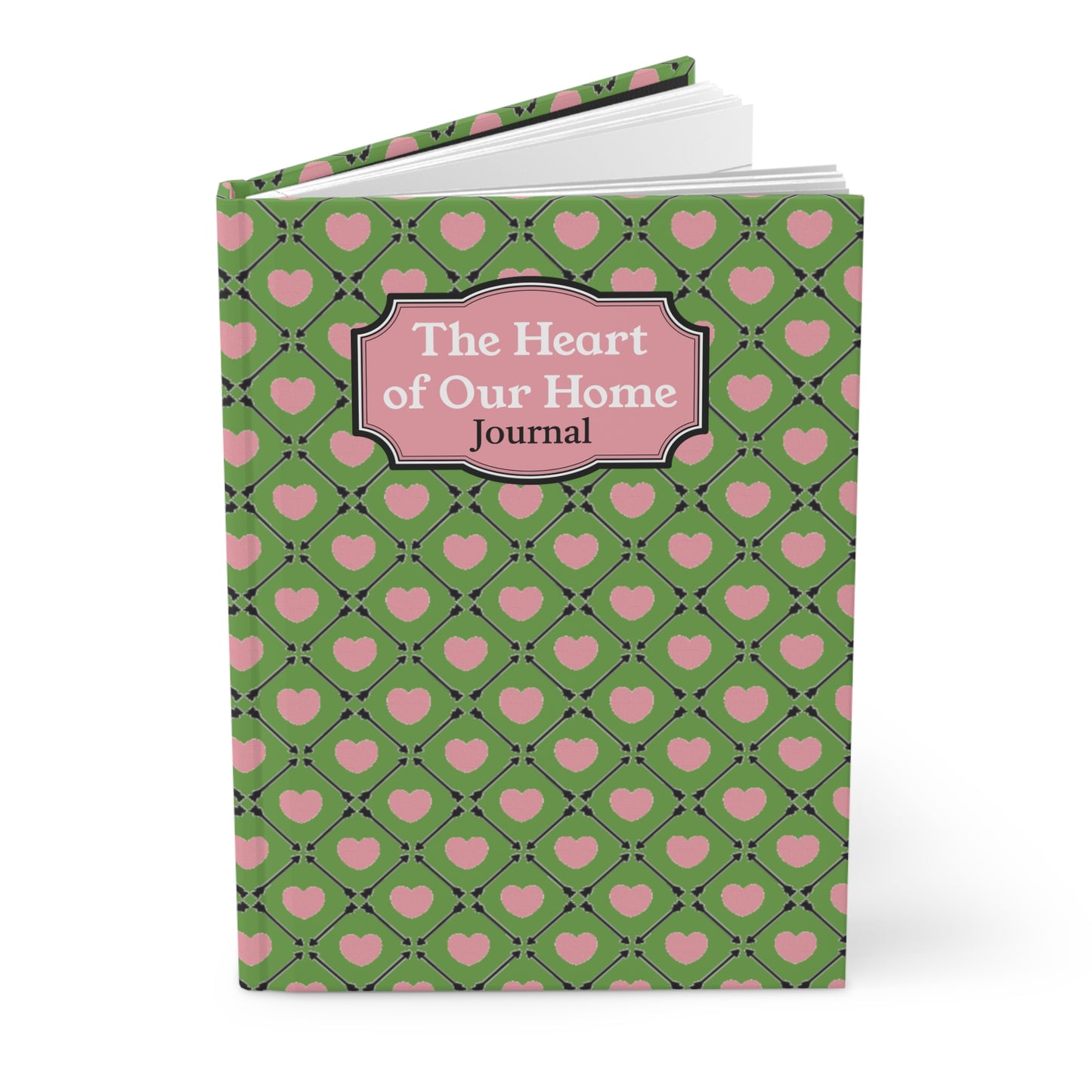 The Heart of Our Home Hardcover Journal for Self-Reflection and Gift Giving