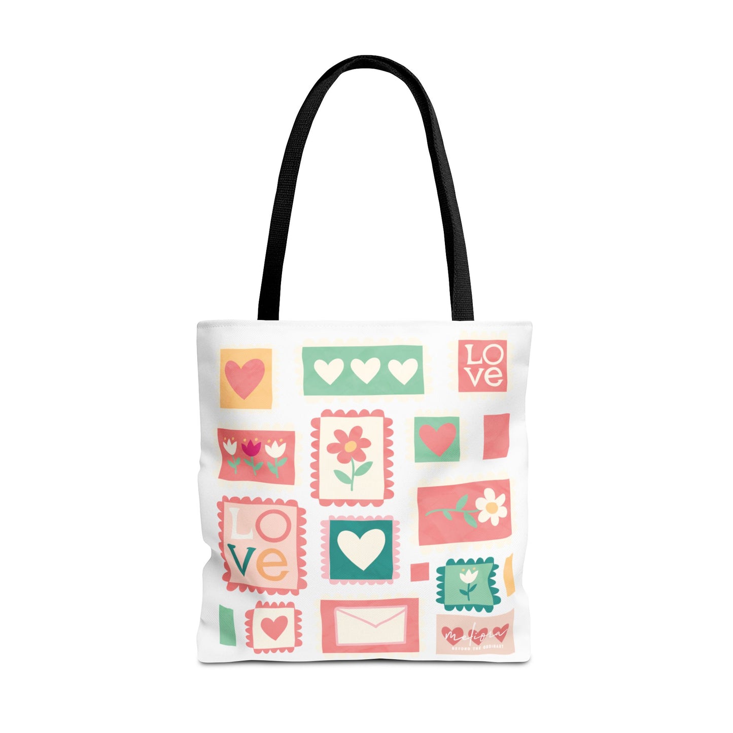 Stamped with Love, Sealed by Mom Tote Bag for Moms