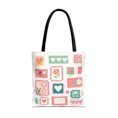 Stamped with Love, Sealed by Mom Tote Bag for Moms