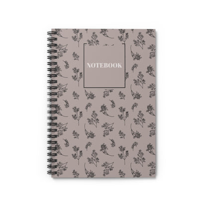 Elegant Floral Spiral Notebook - Perfect for Notes & Journaling