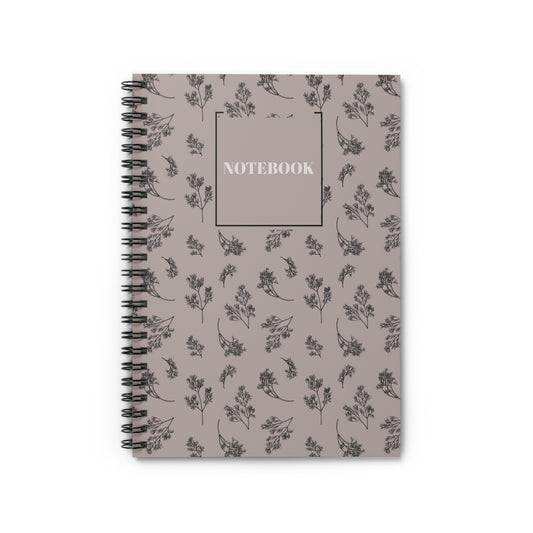 Elegant Floral Spiral Notebook - Perfect for Notes & Journaling