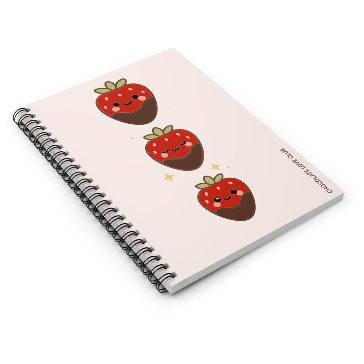 Cute Tomato Spiral Notebook for Food Lovers, Recipe Journal, Cooking Notes, Kitchen Organizer, Gift for Chefs