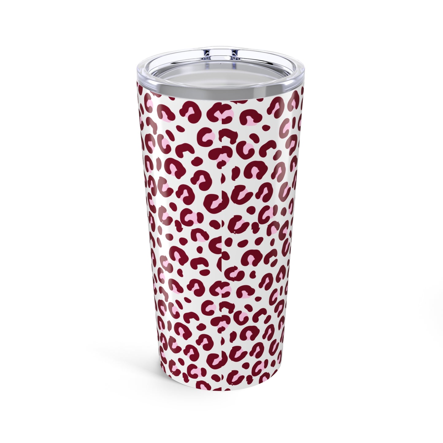 Stylish Leopard Print 20oz Tumbler - Insulated Travel Cup for Coffee and Drinks