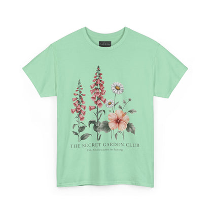 Floral Garden Club Tee | Nature Lovers, Gift for Gardeners, Spring Fashion, Casual Wear, Eco-Friendly Apparel