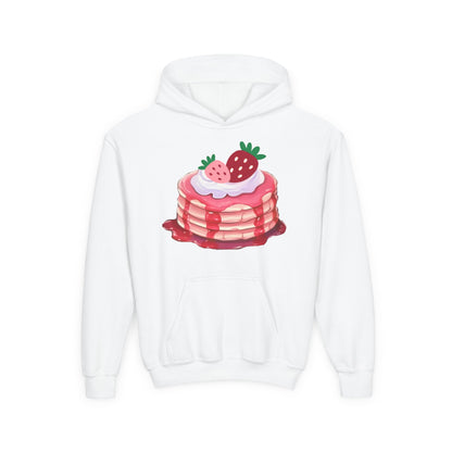 Strawberry Pancake Hoodie - Sweet and Fun Sweatshirt for Kids