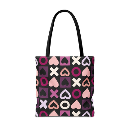 Mother's Day Heart Pattern Tote Bag - Stylish and Practical