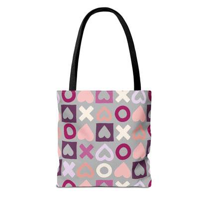 Mother's Day Heart Pattern Tote Bag - Stylish and Practical