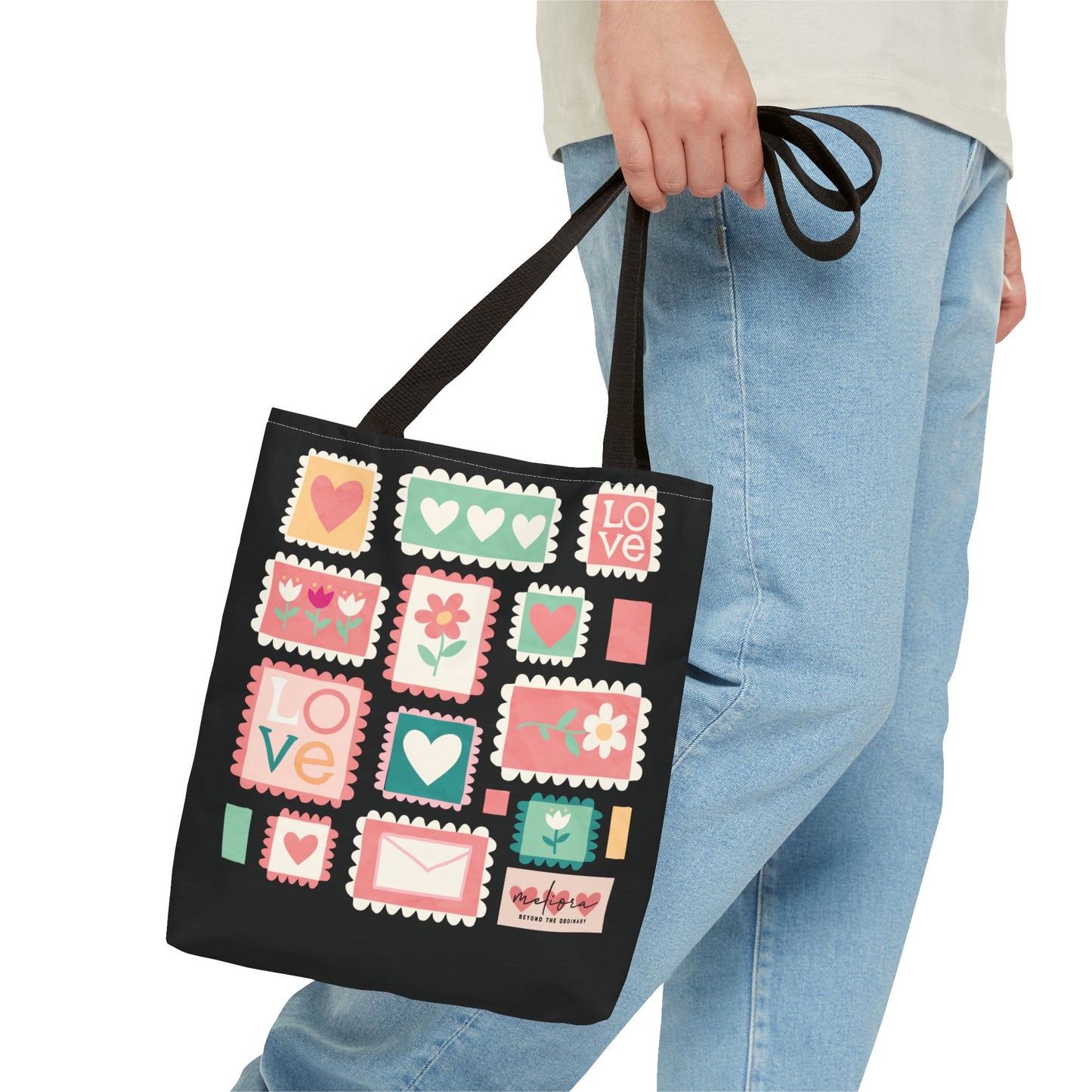 Stamped with Love, Sealed by Mom Tote Bag for Moms
