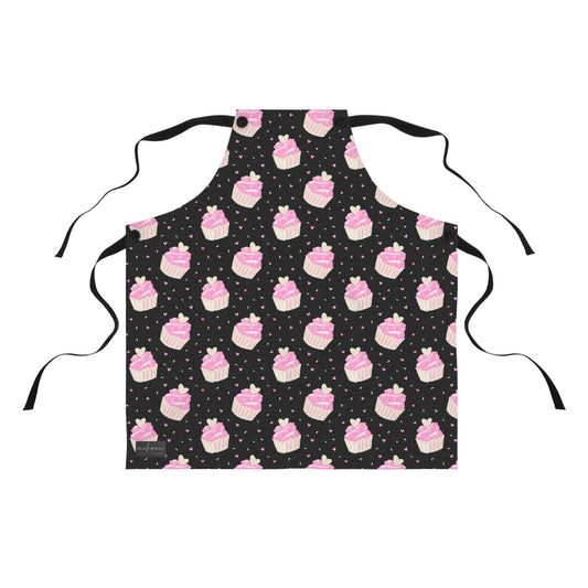 Cute Cupcake Pattern Apron - Perfect for Bakers & Gift Giving