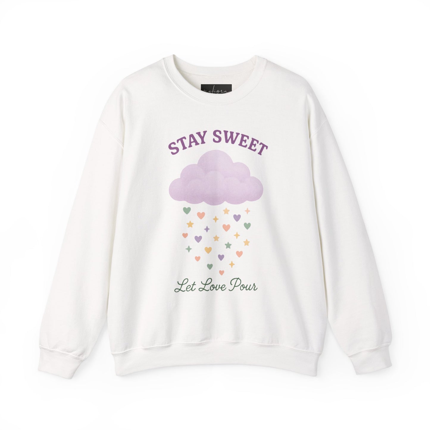 سويت شيرت Stay Sweet Crewneck - تصميم Let Love Pour