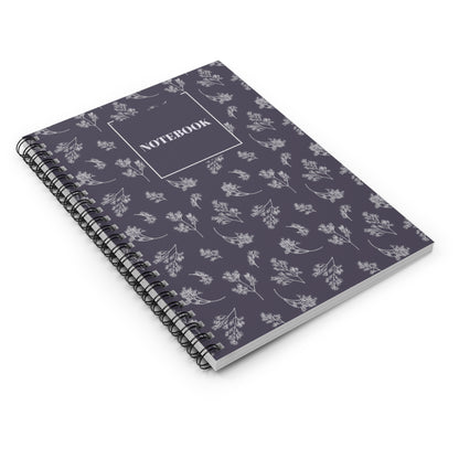 Elegant Floral Spiral Notebook - Perfect for Notes & Journaling