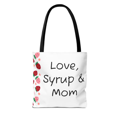 Strawberry Happiness Tote Bag | Perfect Gift for Mother’s Day & Summer Vibes