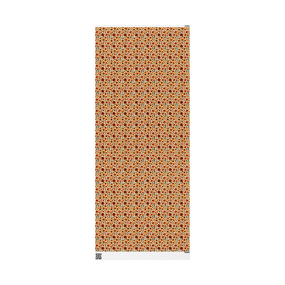 Vibrant Floral Wrapping Paper for All Occasions, Gift Wrap, Birthday, Holiday, Eco-Friendly Decor, Floral Print