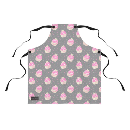 Cute Cupcake Pattern Apron - Perfect for Bakers & Gift Giving