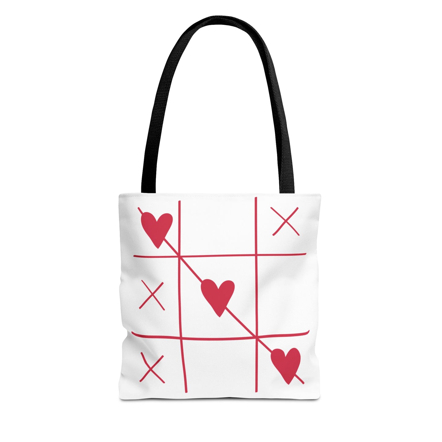 Heartfelt Tote Bag for Moms - 'The Best Mom Ever' & Tic Tac Toe Design