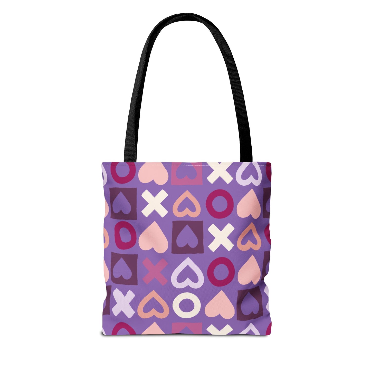 Mother's Day Heart Pattern Tote Bag - Stylish and Practical