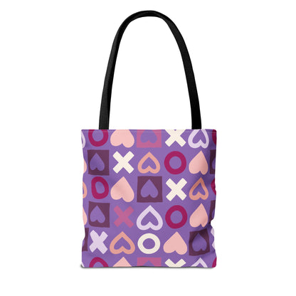 Mother's Day Heart Pattern Tote Bag - Stylish and Practical