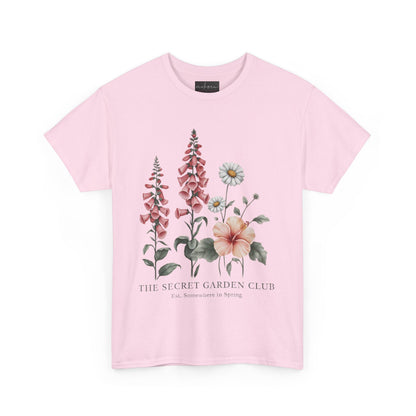 Floral Garden Club Tee | Nature Lovers, Gift for Gardeners, Spring Fashion, Casual Wear, Eco-Friendly Apparel