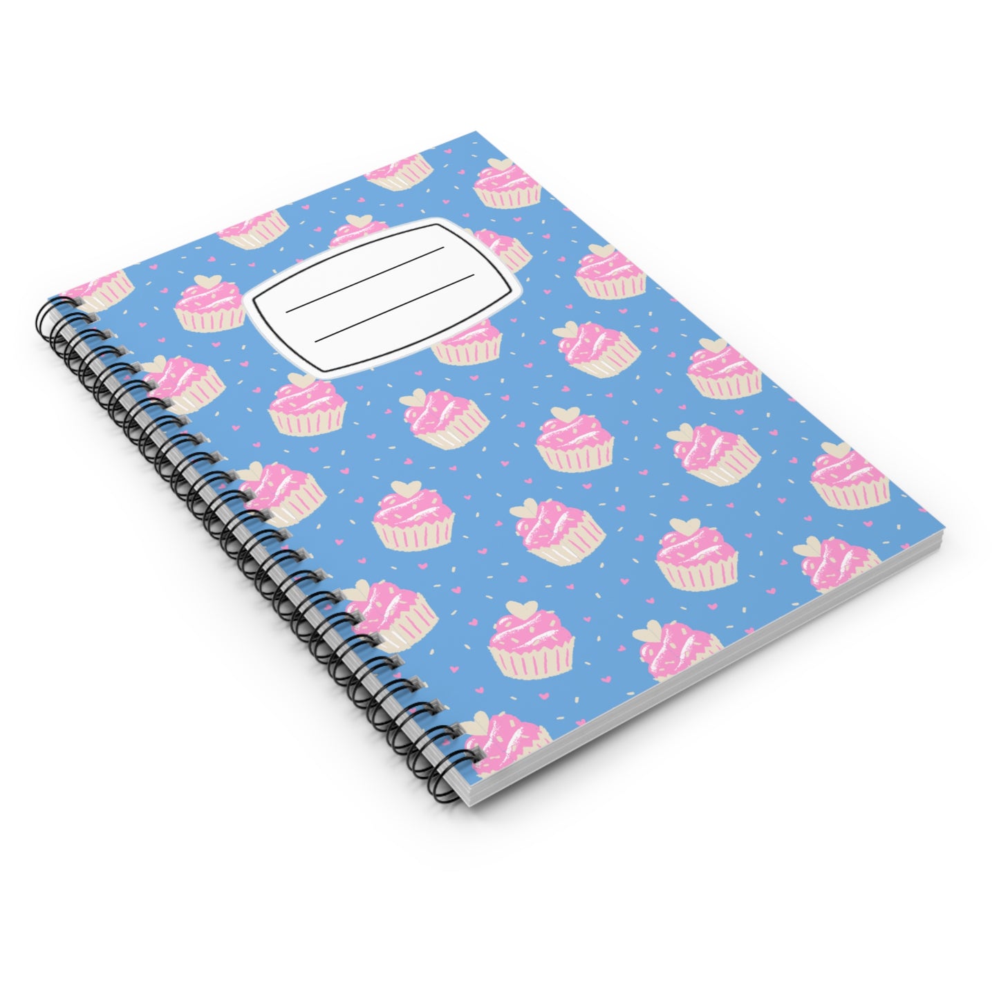 Cupcake-Themed Spiral Notebook for Food Lovers, Cute Journal for Baking Enthusiasts, Perfect Gift for Birthdays, Stationery for [...]