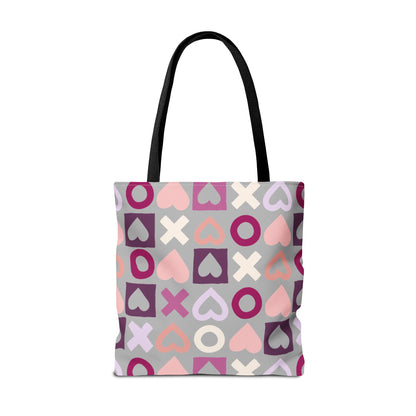Mother's Day Heart Pattern Tote Bag - Stylish and Practical