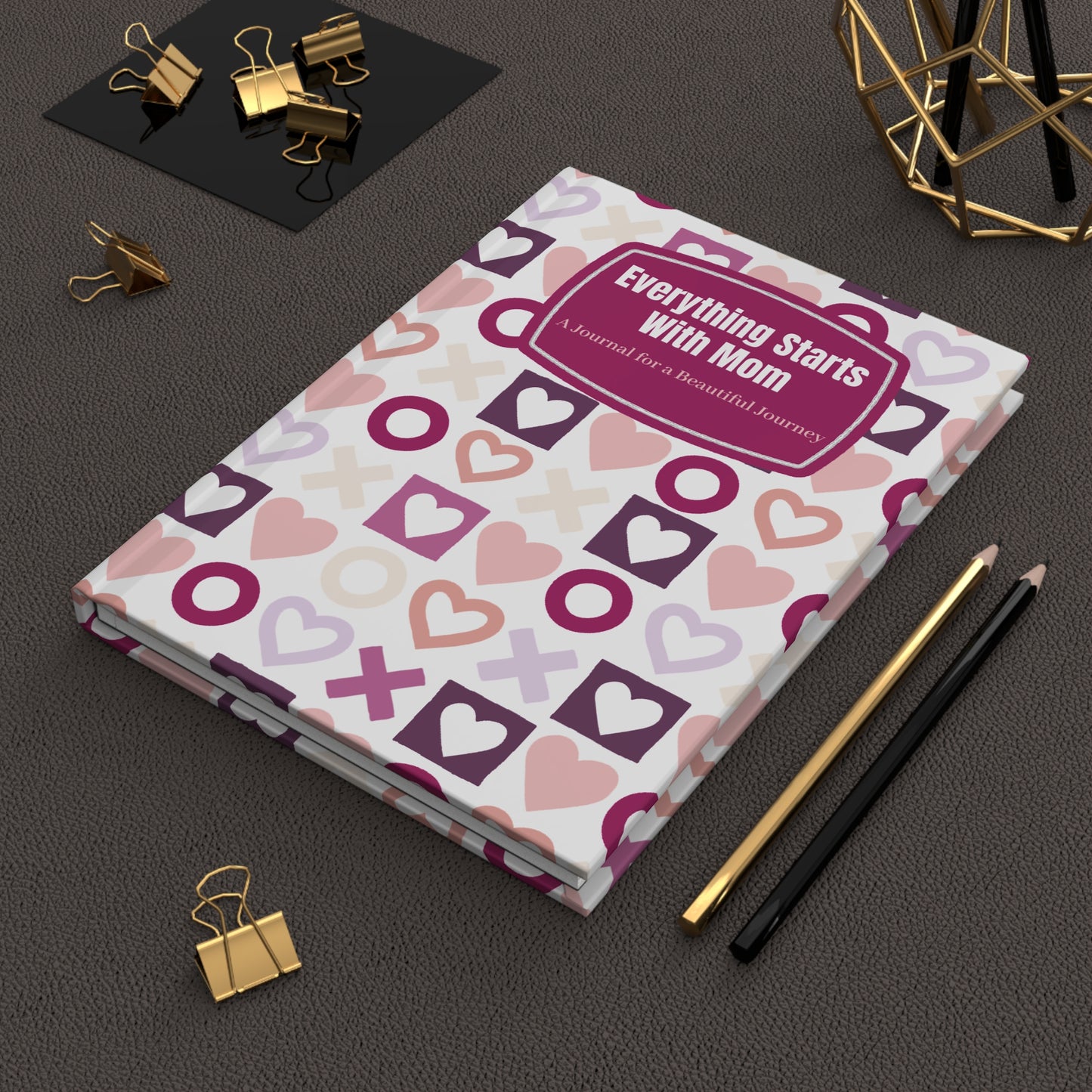 Heartfelt Mom Journal - Beautiful Journey Hardcover Journal